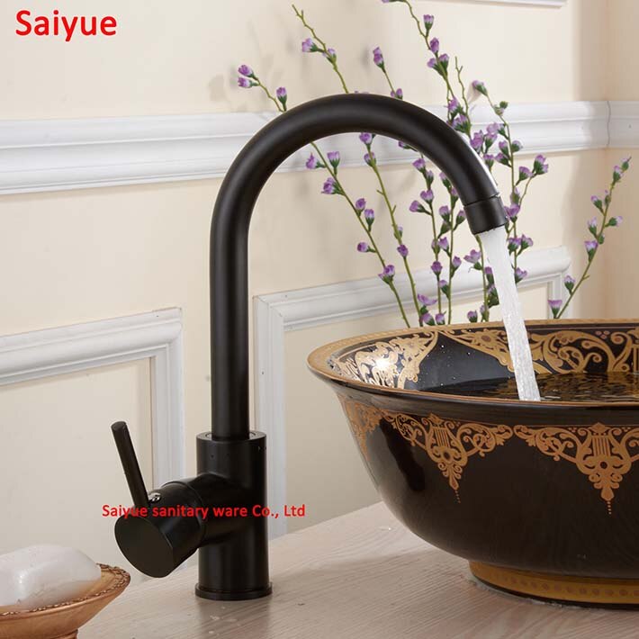 ο ŷ  ǰ  Ȳ ¼ ü ͼ ũ ͼ    û ֹ  /New charming oil rubbed bronze kitchen faucet antique black brass hot and cold wat